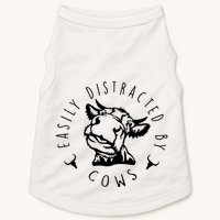 Easily Distracted By Cows Doggie Tank