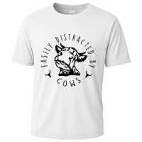 Easily Distracted By Cows Performance Shirt