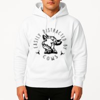 Easily Distracted By Cows Hoodie