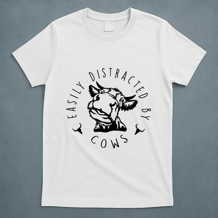 Easily Distracted By Cows T-Shirt