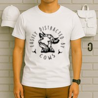Easily Distracted By Cows T-Shirt