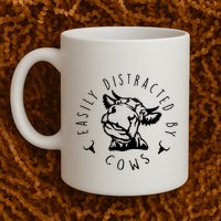 Easily Distracted By Cows Mug