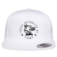 Easily Distracted By Cows Flatbill Hat