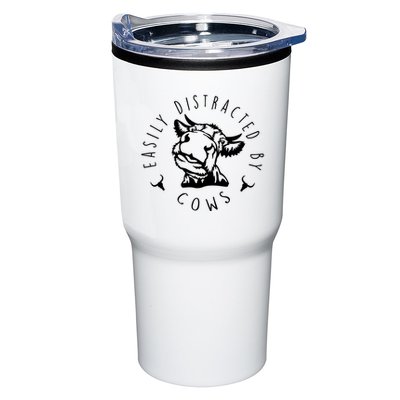 Easily Distracted By Cows Tumbler