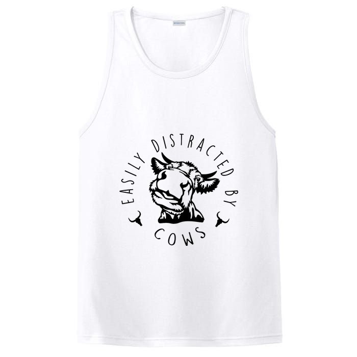 Easily Distracted By Cows PosiCharge Competitor Tank