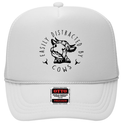 Easily Distracted By Cows Trucker Hat