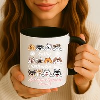 Easily Distracted By American Leopard Hound Leopard Cur Cute Gift Mug