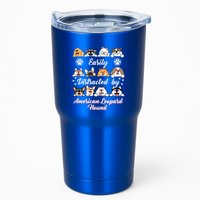 Easily Distracted By American Leopard Hound Leopard Cur Cute Gift Tumbler