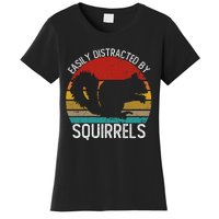 Easily Distracted By Squirrels S Vintage Squirrel Women's T-Shirt