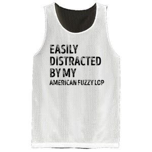 Easily Distracted by my American Fuzzy Lop Gifts  Mesh Reversible Basketball Jersey Tank