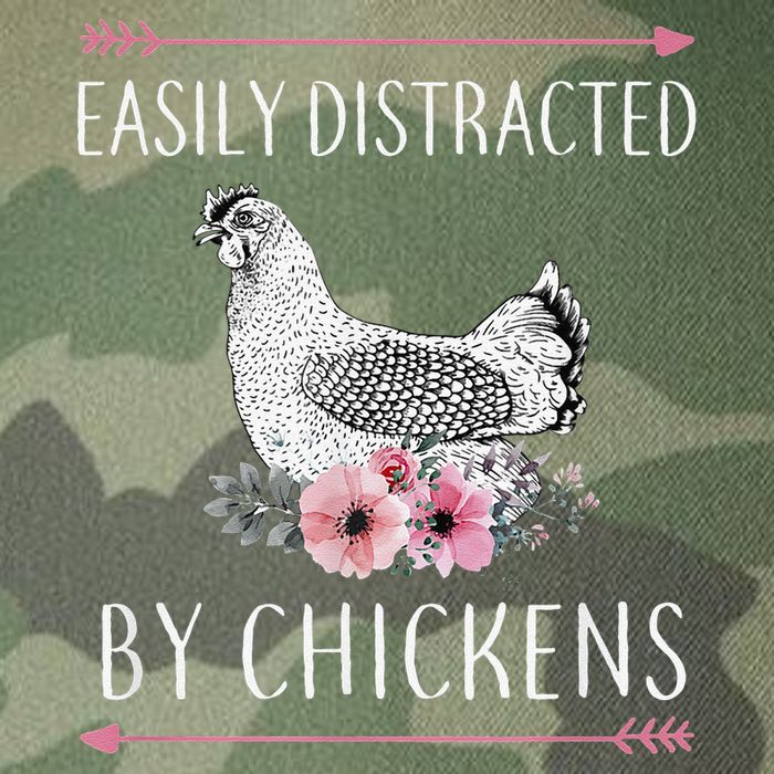 Easily Distracted By Chickens For Chicken Lovers Funny Legacy Tie Dye Trucker Hat
