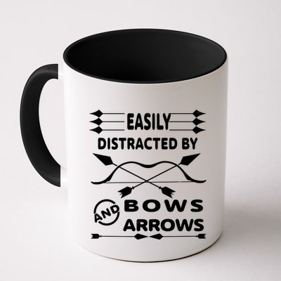 Easily Distracted By Bows And Arrows Mug
