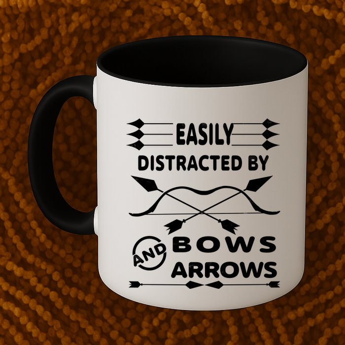 Easily Distracted By Bows And Arrows Mug