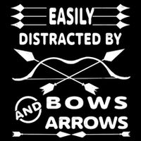 Easily Distracted By Bows And Arrows Wool Snapback Cap