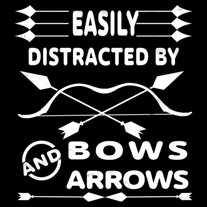 Easily Distracted By Bows And Arrows Wool Snapback Cap
