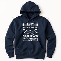 Easily Distracted By Bows And Arrows Hoodie