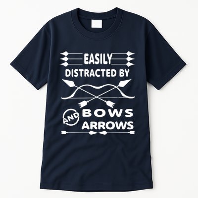 Easily Distracted By Bows And Arrows Tall T-Shirt