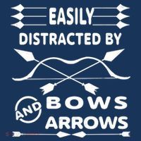 Easily Distracted By Bows And Arrows Sustainable Beanie