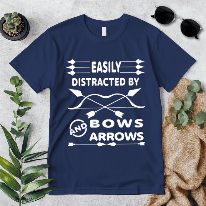 Easily Distracted By Bows And Arrows Premium T-Shirt