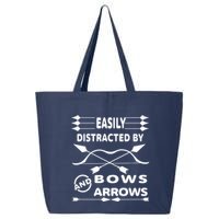 Easily Distracted By Bows And Arrows 25L Jumbo Tote