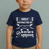 Easily Distracted By Bows And Arrows Toddler T-Shirt