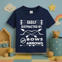 Easily Distracted By Bows And Arrows Toddler T-Shirt