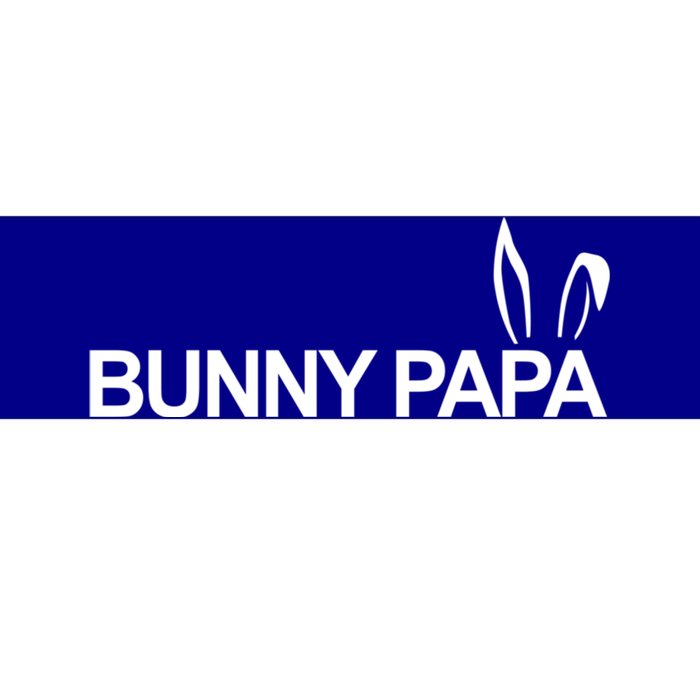 Expectant Dad Bunny Papa Eggspecting Easter Pregnancy Reveal Gift Bumper Sticker