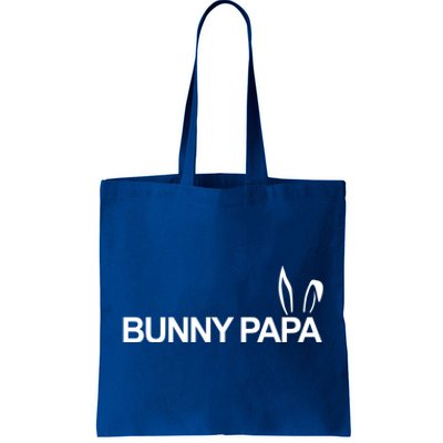 Expectant Dad Bunny Papa Eggspecting Easter Pregnancy Reveal Gift Tote Bag