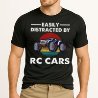 Easily Distracted By RC Cars RC Car Racing Lover Enthusiasts Cooling Performance Crew T-Shirt