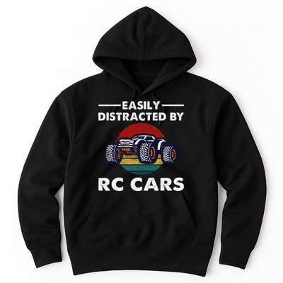 Easily Distracted By RC Cars RC Car Racing Lover Enthusiasts Hoodie
