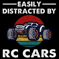 Easily Distracted By RC Cars RC Car Racing Lover Enthusiasts Drawstring Bag