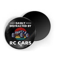 Easily Distracted By RC Cars RC Car Racing Lover Enthusiasts Magnet