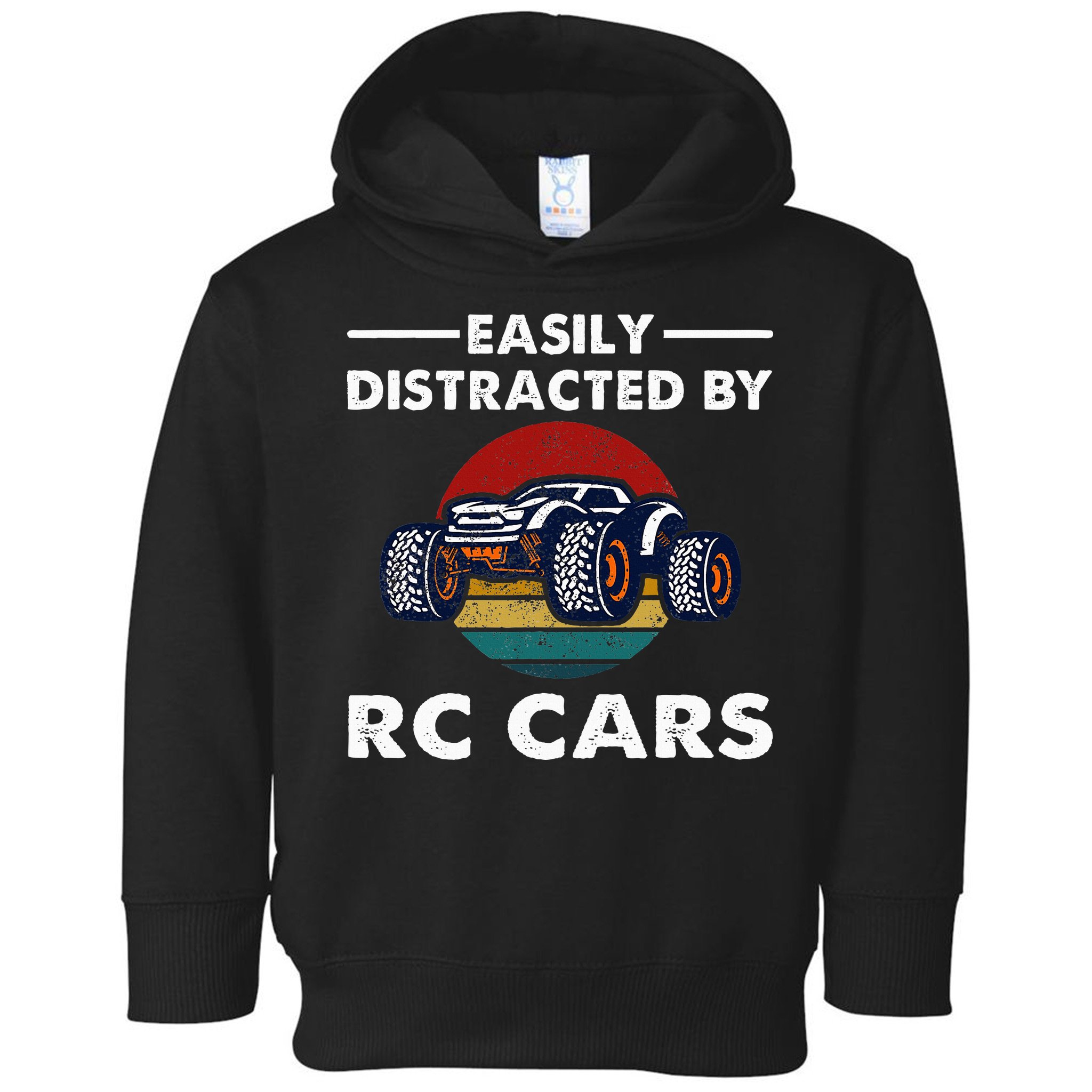 Easily Distracted By RC Cars RC Car Racing Lover Enthusiasts Toddler Hoodie