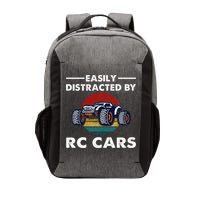 Easily Distracted By RC Cars RC Car Racing Lover Enthusiasts Vector Backpack
