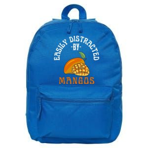 Easily Distracted By Go Funny Go Farm Fruits Lover Gift 16 in Basic Backpack