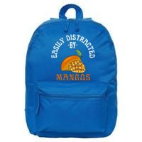 Easily Distracted By Go Funny Go Farm Fruits Lover Gift 16 in Basic Backpack