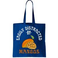 Easily Distracted By Go Funny Go Farm Fruits Lover Gift Tote Bag