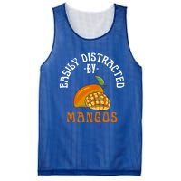 Easily Distracted By Go Funny Go Farm Fruits Lover Gift Mesh Reversible Basketball Jersey Tank