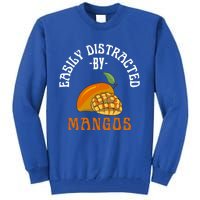 Easily Distracted By Go Funny Go Farm Fruits Lover Gift Tall Sweatshirt