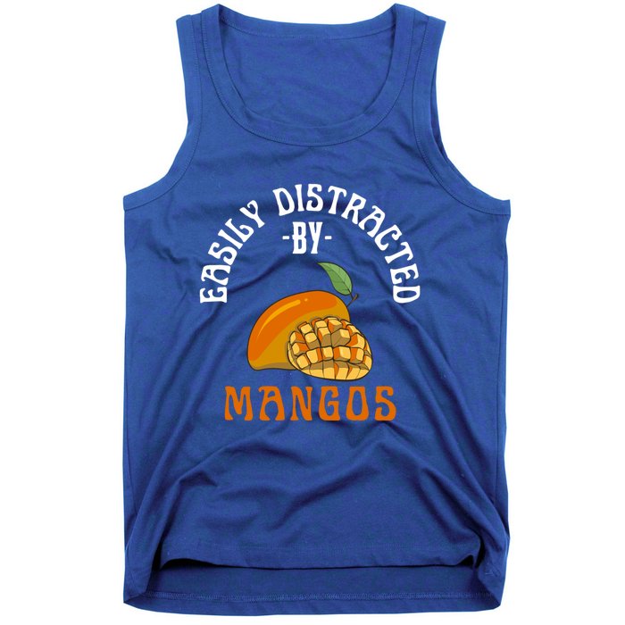 Easily Distracted By Go Funny Go Farm Fruits Lover Gift Tank Top