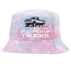 Easily Distracted By Old Pickup Trucks Tie-Dyed Bucket Hat