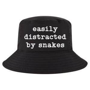 Easily Distracted By Snakes Men Women Reptiles Snakes Lover Cool Comfort Performance Bucket Hat