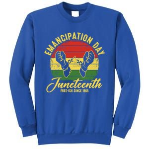 Ecipation Day Blm Freedom Independence Juneteenth 1865 Great Gift Sweatshirt