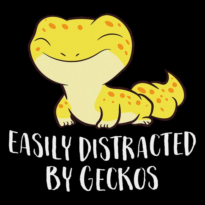 Easily Distracted By Geckos Cute Leopard Lizard Love Gecko Wool Snapback Cap