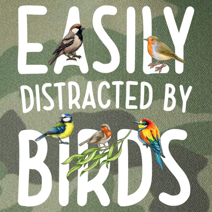 Easily Distracted By Birds Legacy Tie Dye Trucker Hat