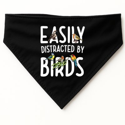 Easily Distracted By Birds USA-Made Doggie Bandana