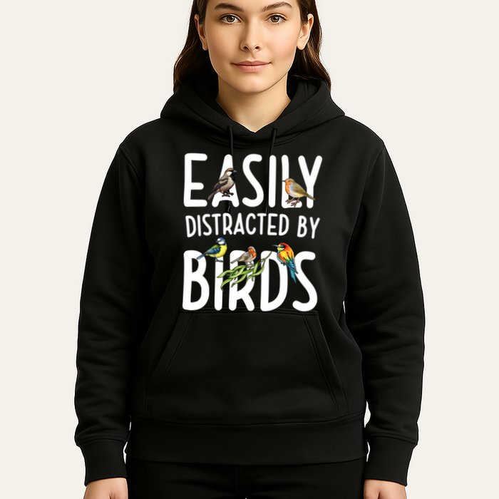 Easily Distracted By Birds Hoodie