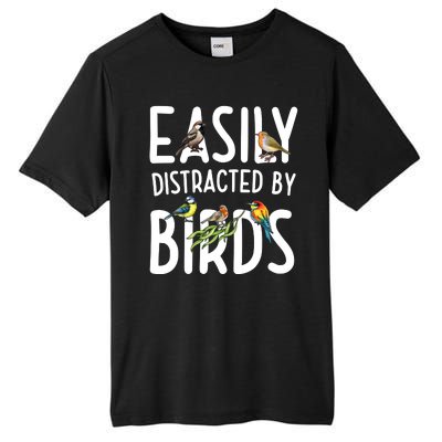 Easily Distracted By Birds Tall Fusion ChromaSoft Performance T-Shirt