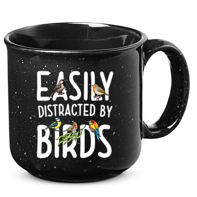 Easily Distracted By Birds 15oz Campfire Ceramic Mug