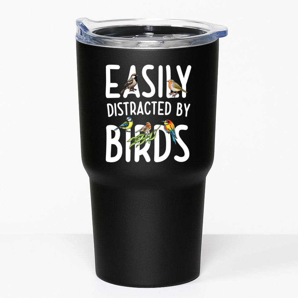 Easily Distracted By Birds Tumbler